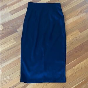 Byer Too California Long Black Straight Skirt